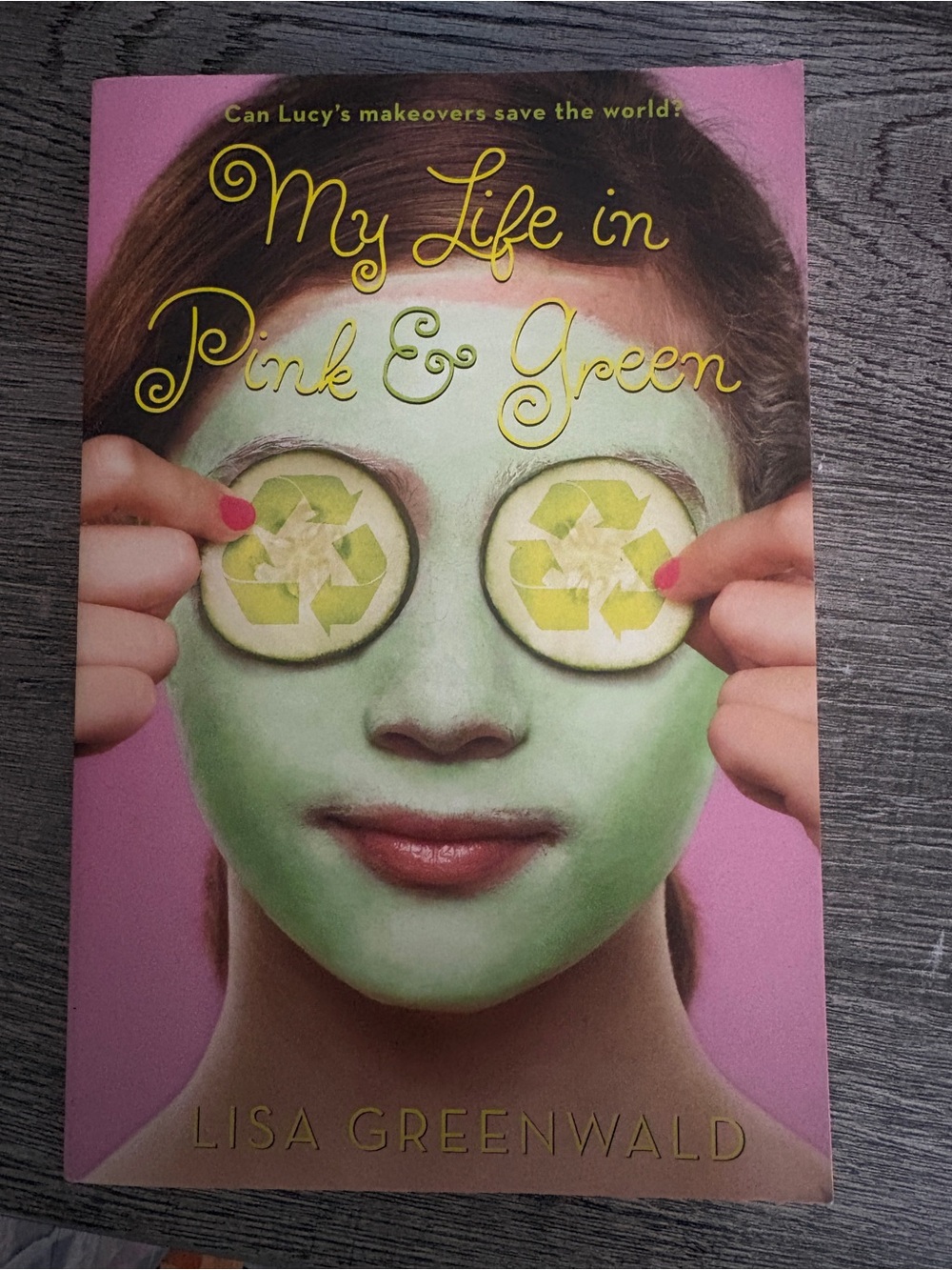 My Life in Pink & Green - Women Skincare Inspired Cover (Pink & Green)